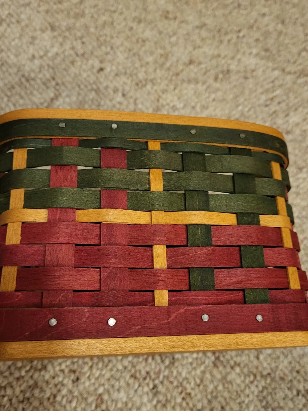*Signed* NWT 2006 Longaberger Holiday Home Basket.